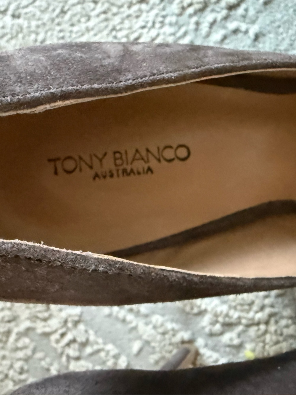 Tony Bianco Pointed Toe Suede leather Pumps heels chocolate Brown 9 - Picture 4 of 11